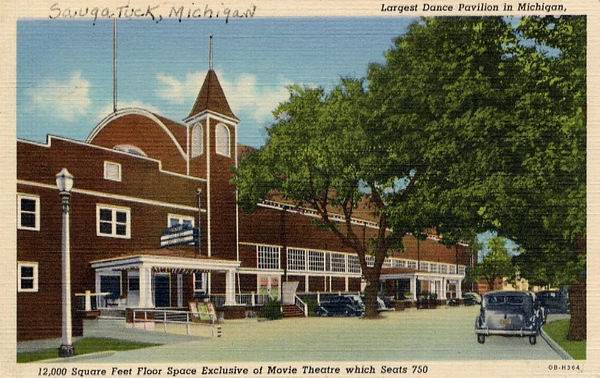 Pavillion Theatre - Old Postcard From James Thompson (newer photo)